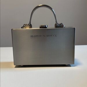 BRANDON BLACKWOOD Slim Trunk in Silver Metal